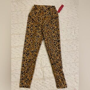 Carbon38 Brown Leopard Print Leggings